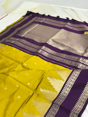 gadwal semi silk sarees