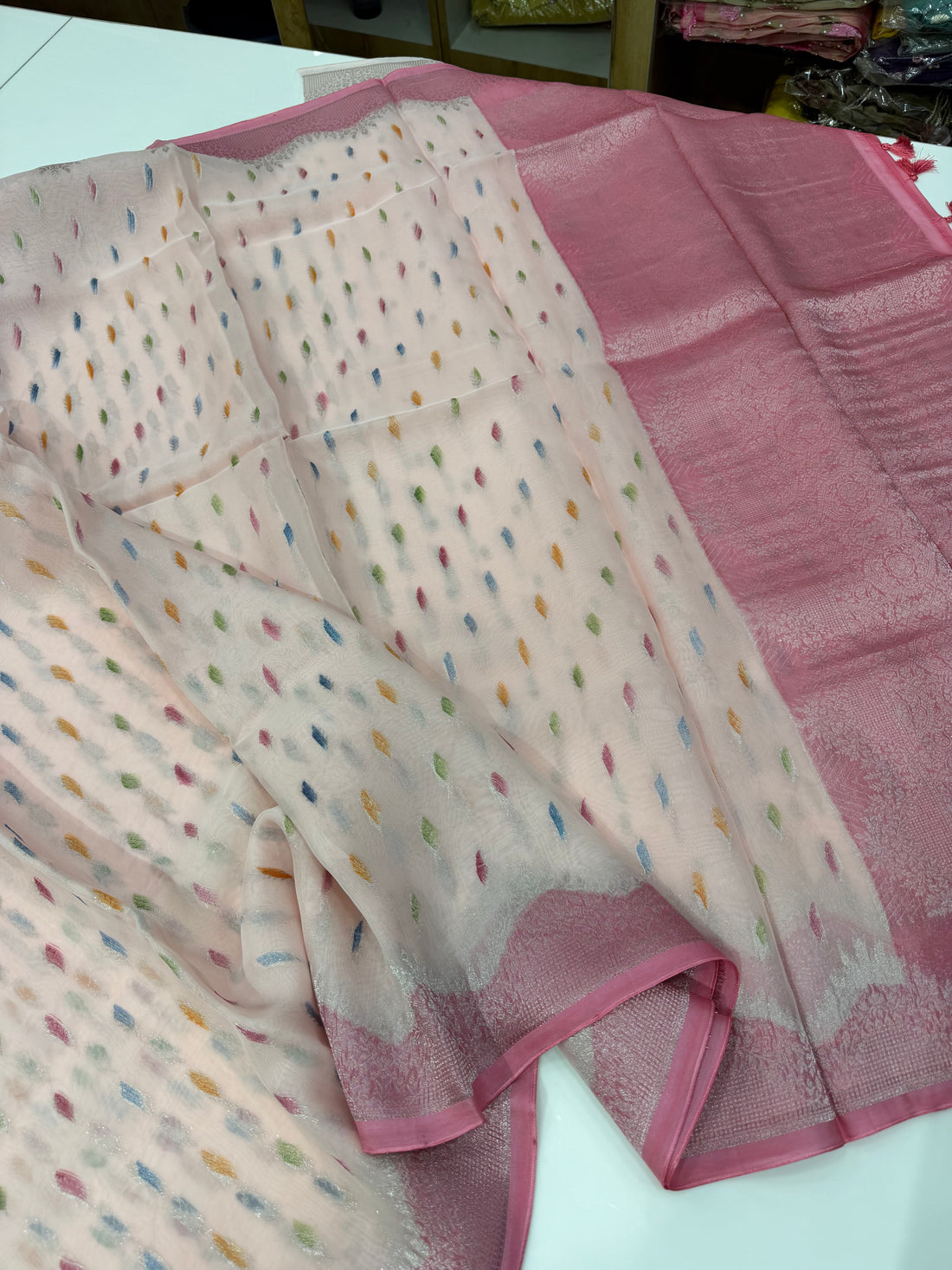 chinnon kaddhi georgette sarees